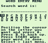 King James Bible screenshot 5 for GameBoy